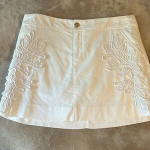 Lily Pulitzer white skirt size 12